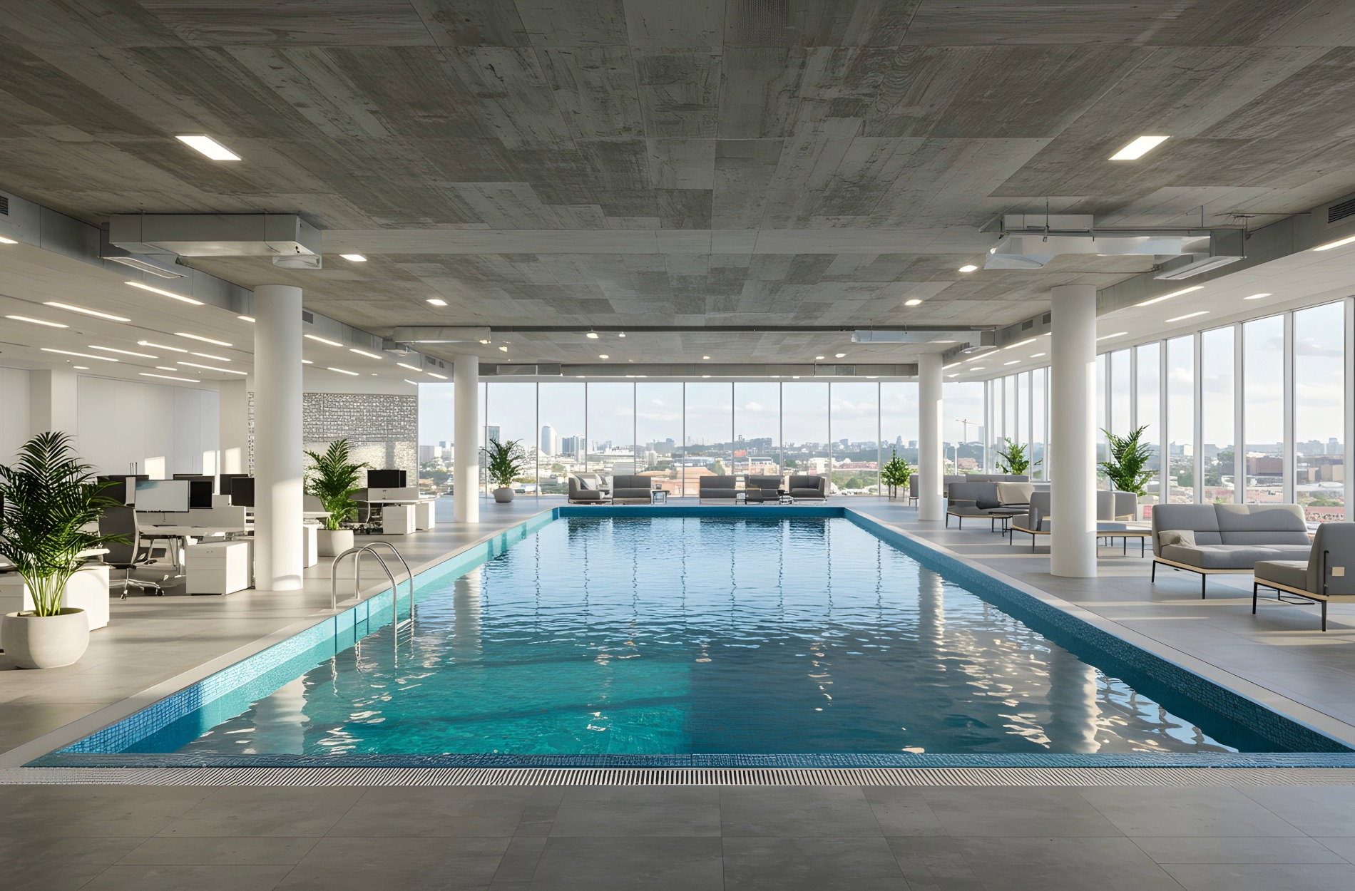 commercial pool
